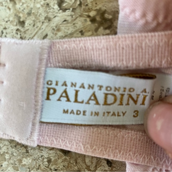 Gianantonio PALADINI Pink Lace Bra USA 36 Italy size 3 - Picture 7 of 11